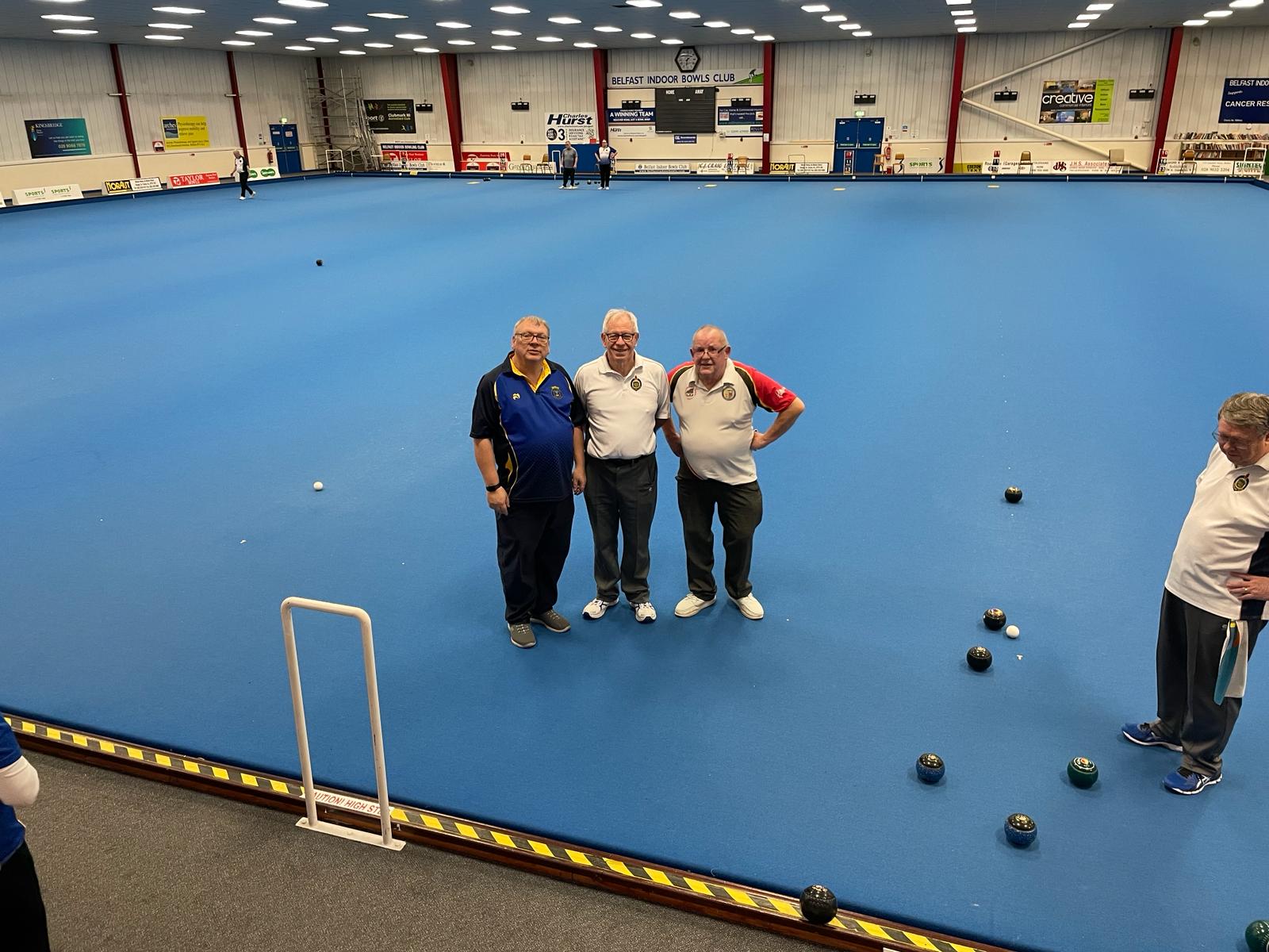 Saturday League finals Belfast Indoor Bowls Club